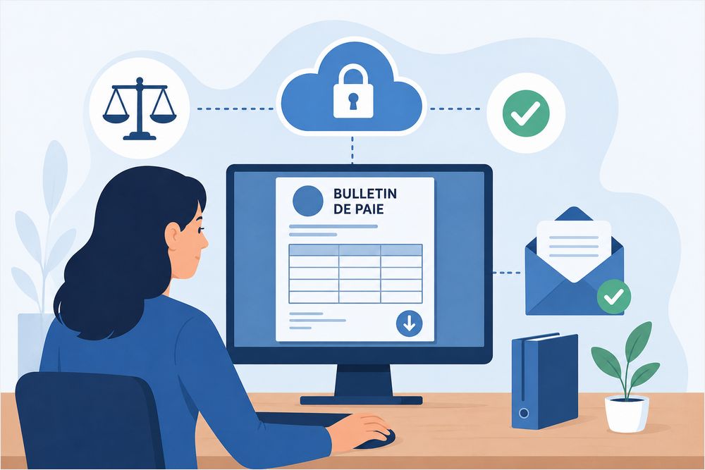 Bulletin de paie dématérialisé : obligations légales et mise en œuvre