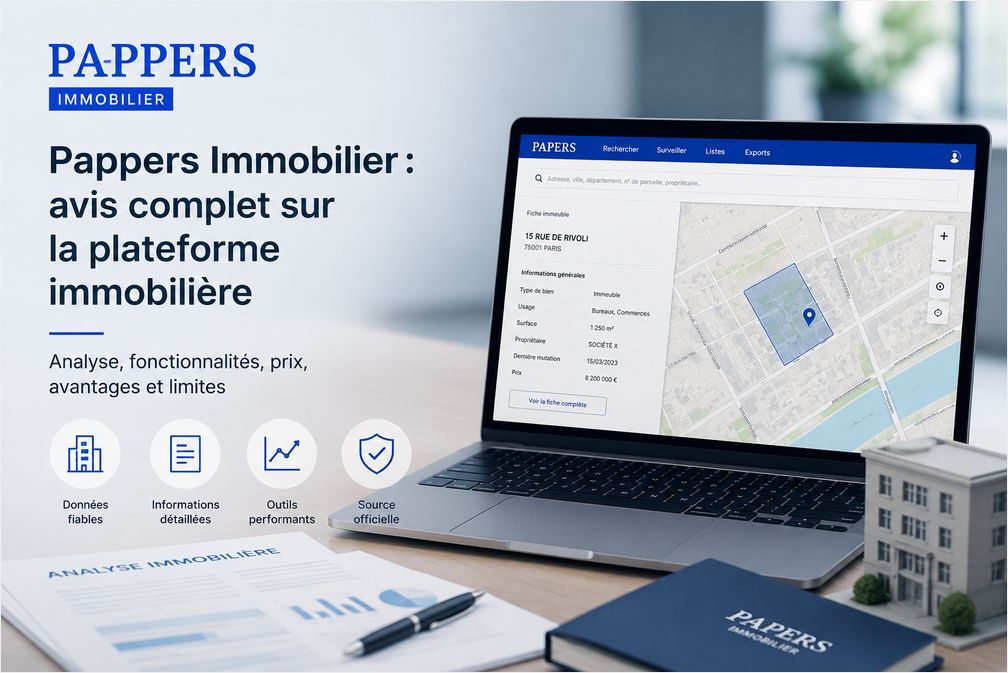 Pappers Immobilier : avis complet sur la plateforme immobilière