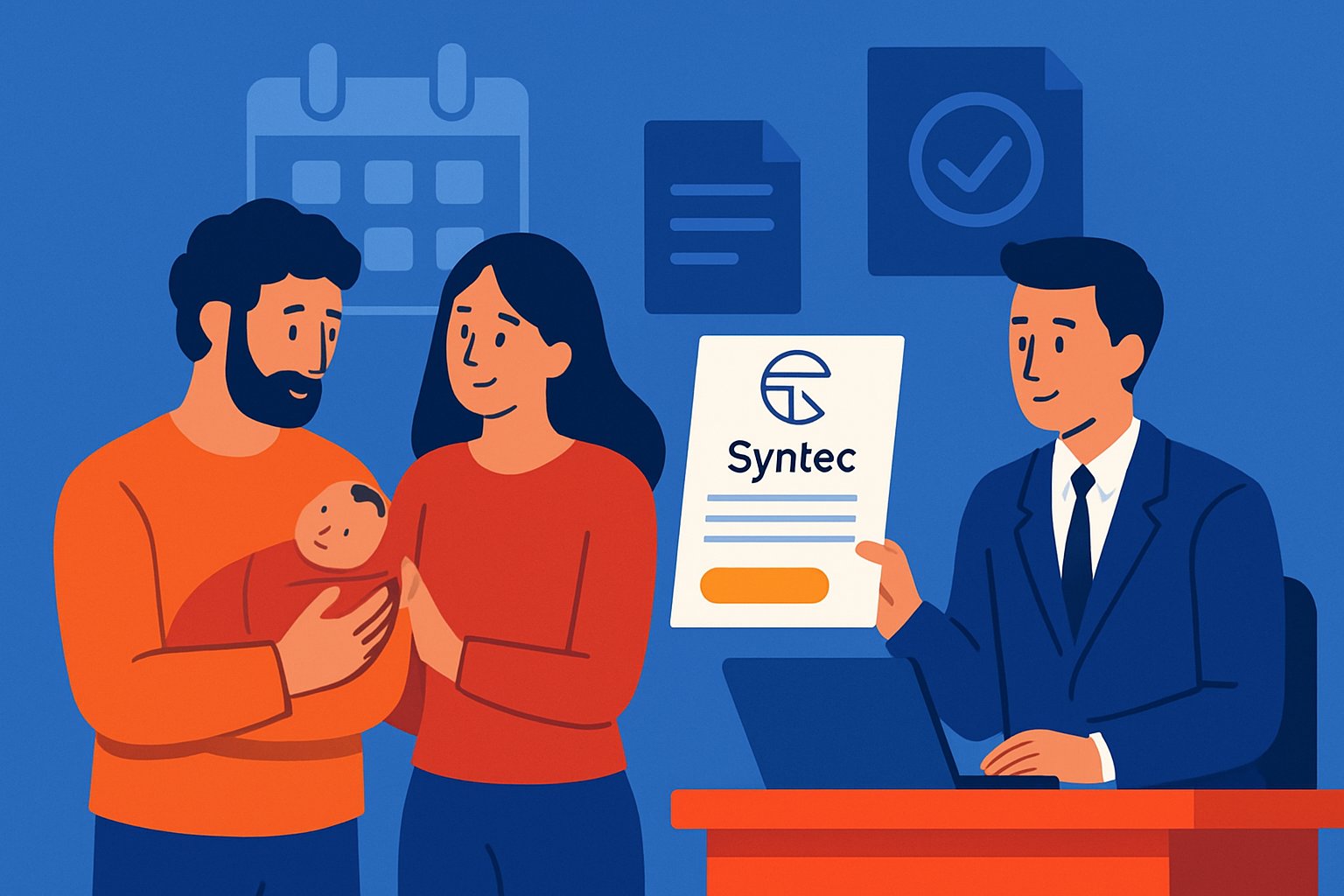 Congé paternité dans la convention Syntec : durée, rémunération et démarches à suivre