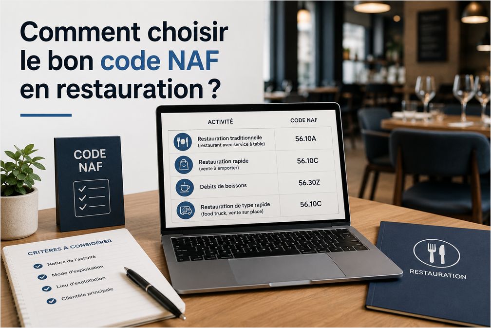 Comment choisir le bon code NAF en restauration ?