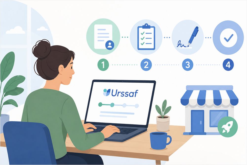 Création micro-entreprise sur l'URSSAF : guide étape par étape