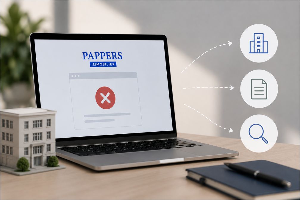 Pappers Immobilier ne fonctionne plus : quelles alternatives utiliser ?