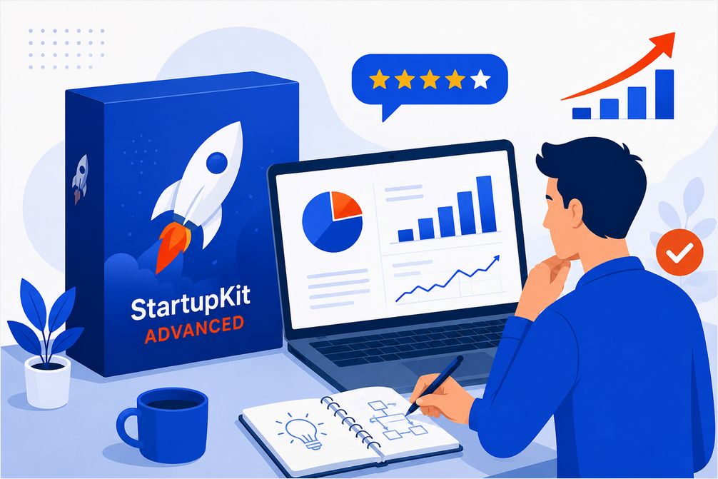 Business Plan modèle StartupKit Advanced : avis et utilisation