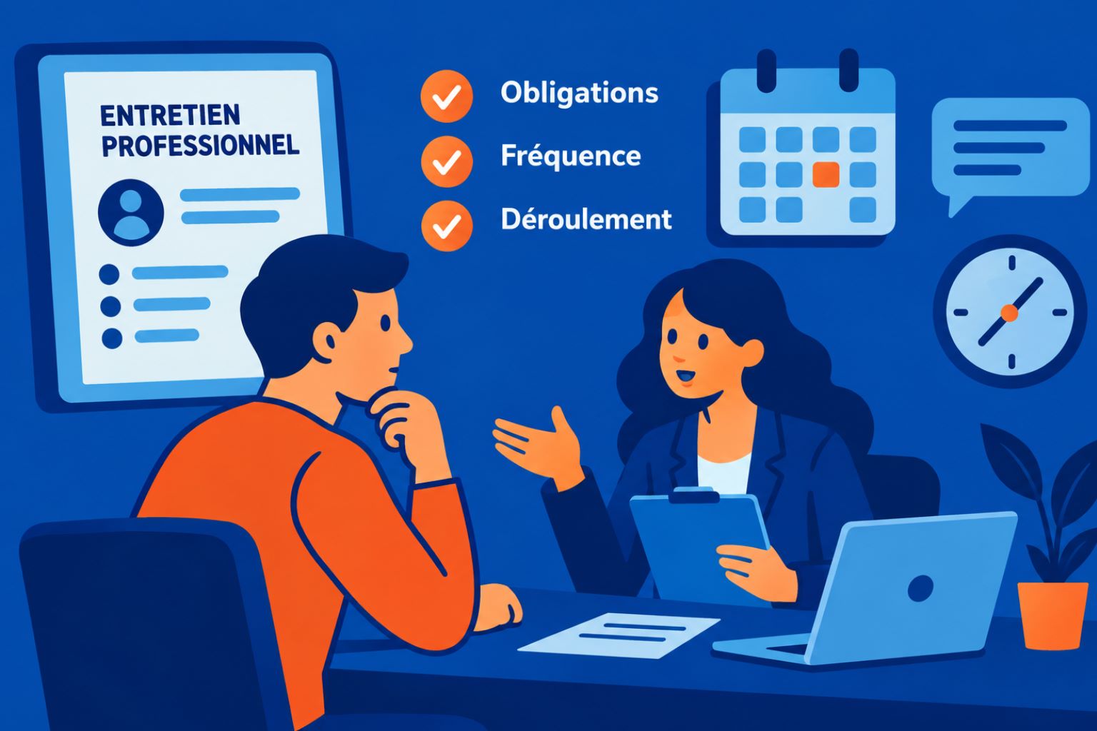 Entretien professionnel : obligations, fréquence et déroulement