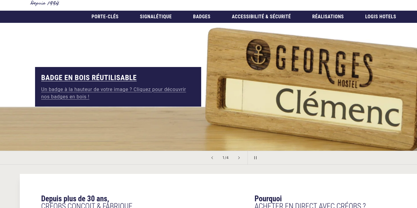 Aperçu CREOBS