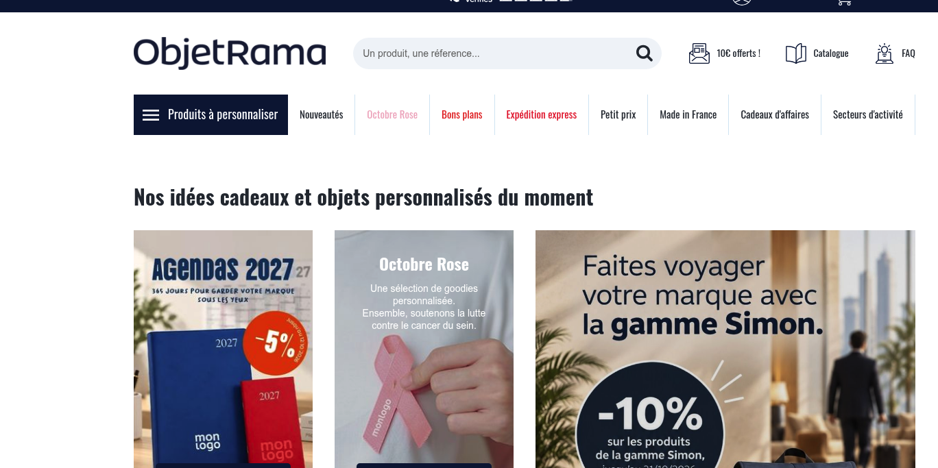 Aperçu ObjetRAMA