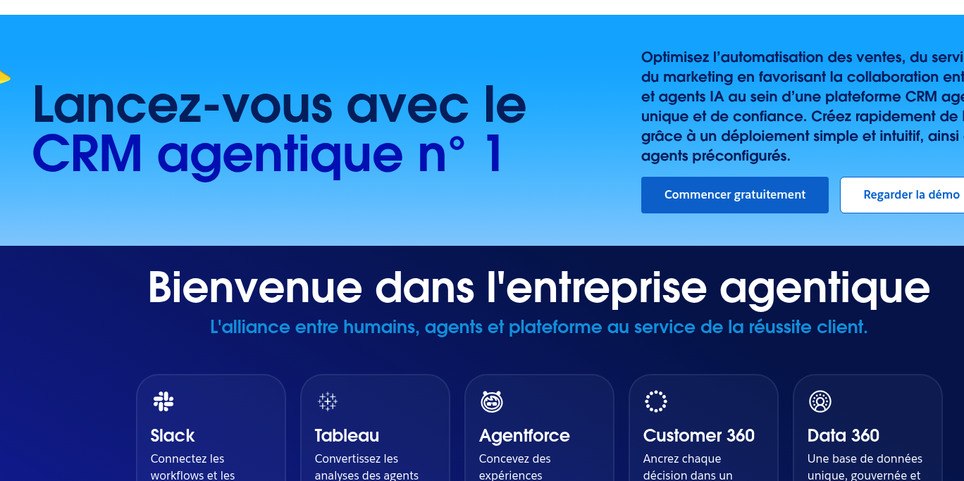 Aperçu Salesforce