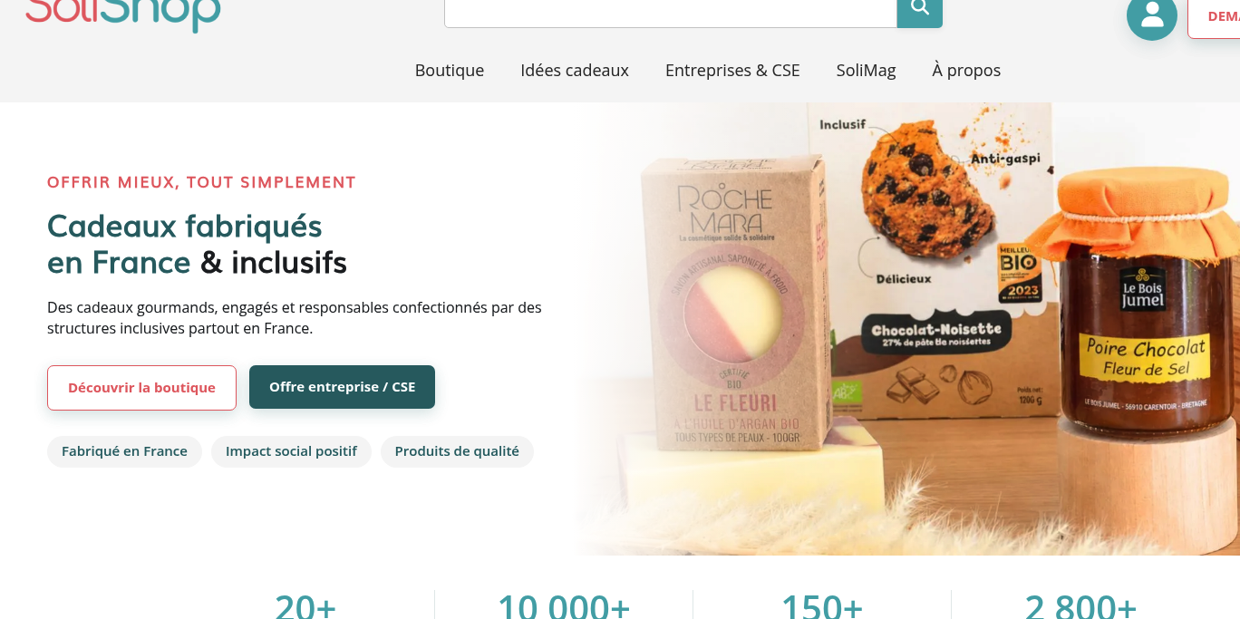 Aperçu SoliShop